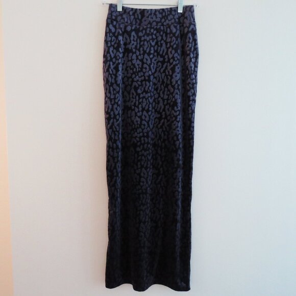 KILLSTAR Nine Lives Skirt in Purple Plum Gothic Maxi Burnout Velvet Size XS NWT - Picture 11 of 16